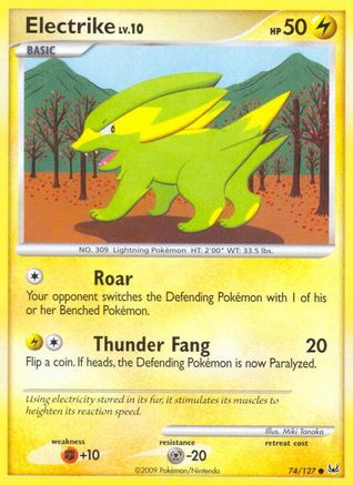 Electrike (074/127) [Platinum] Reverse Holofoil - Common