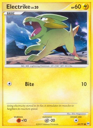 Electrike (063/99) [Arceus] Normal - Common