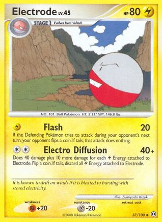 Electrode (37/100) [Stormfront] Reverse Holofoil - Uncommon