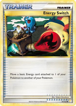 Energy Switch (091/123) [HeartGold SoulSilver] Normal - Uncommon