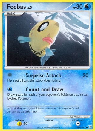Feebas (104/147) [Supreme Victors] Normal - Common
