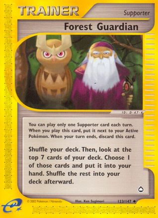 Forest Guardian (123/147) [Aquapolis] Normal - Uncommon