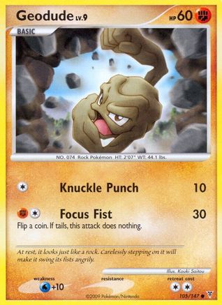 Geodude (105/147) [Supreme Victors] Normal - Common