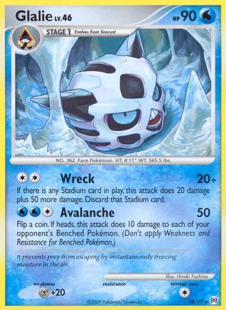 Glalie (18/99) [Arceus] Normal - Rare