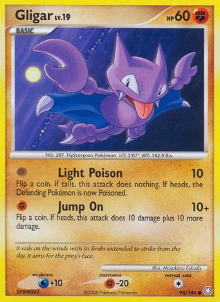 Gligar (94/146) [Legends Awakened] Reverse Holofoil - Common