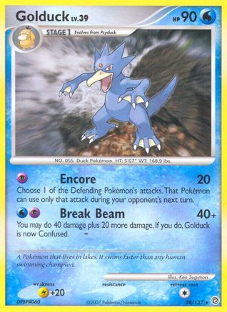 Golduck (028/132) [Secret Wonders] Normal - Rare