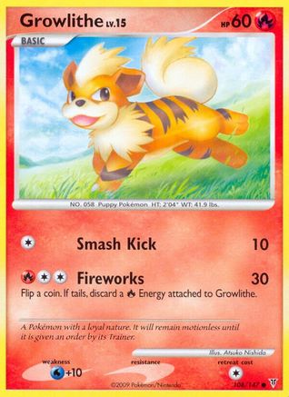 Growlithe (108/147) [Supreme Victors] Normal - Common