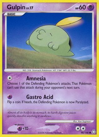 Gulpin (98/146) [Legends Awakened] Reverse Holofoil - Common