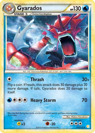 Gyarados (Red) (123/123) [HeartGold SoulSilver] Holofoil - Holo Rare