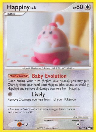 Happiny (014/17) [POP Series 8] Holofoil - Common