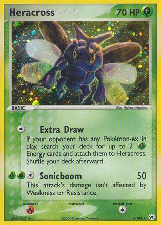 Heracross (007/101) [Hidden Legends] Holofoil - Holo Rare
