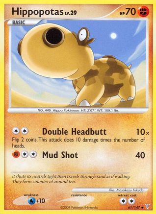 Hippopotas (61/147) [Supreme Victors] Normal - Uncommon
