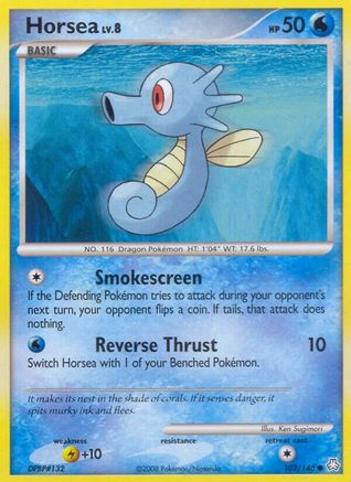 Horsea (102/146) [Legends Awakened] Reverse Holofoil - Common