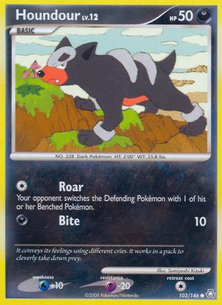 Houndour (103/146) [Legends Awakened] Reverse Holofoil - Common