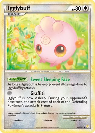 Igglybuff (044/123) [HeartGold SoulSilver] Reverse Holofoil - Uncommon