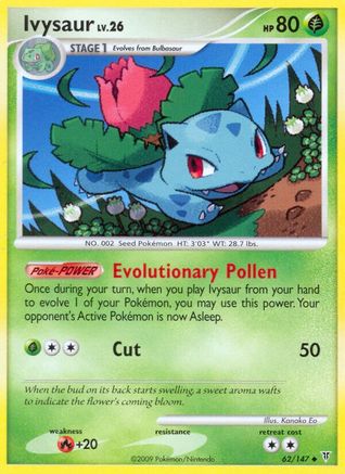 Ivysaur (062/147) [Supreme Victors] Normal - Uncommon