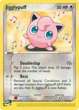 Jigglypuff (41/95) [Team Magma vs Team Aqua] Reverse Holofoil - Common