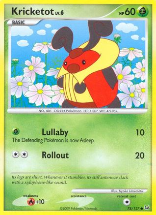 Kricketot (078/127) [Platinum] Normal - Common
