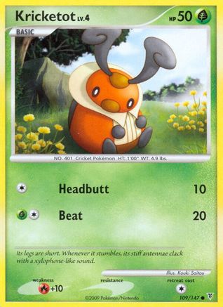 Kricketot (109/147) [Supreme Victors] Normal - Common
