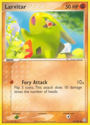 Larvitar (062/109) [Team Rocket Returns] Reverse Holofoil - Common