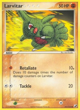 Larvitar (061/115) [Unseen Forces] Normal - Common