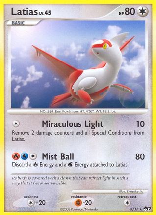 Latias (3/17) [POP Series 7] Normal - Rare
