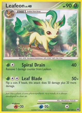 Leafeon (24/100) [Majestic Dawn] Normal - Rare