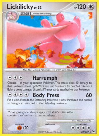 Lickilicky (33/127) [Platinum] Normal - Rare