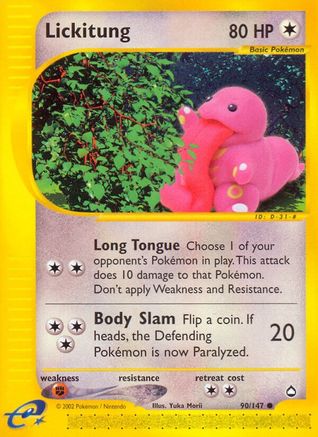 Lickitung (90/147) [Aquapolis] Normal - Common