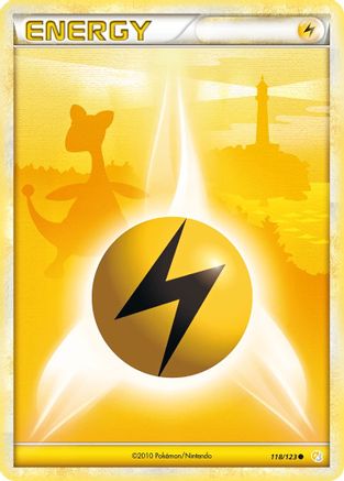 Lightning Energy (118/123) [HeartGold SoulSilver] Normal - Common