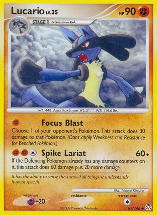 Lucario (61/146) [Legends Awakened] Normal - Uncommon