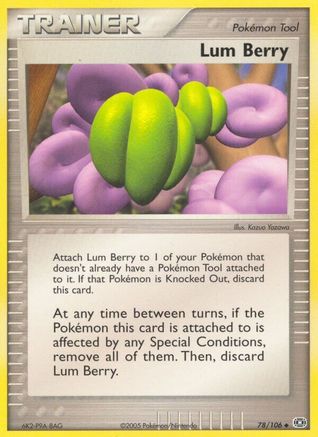 Lum Berry (78/106) [Emerald] Reverse Holofoil - Uncommon