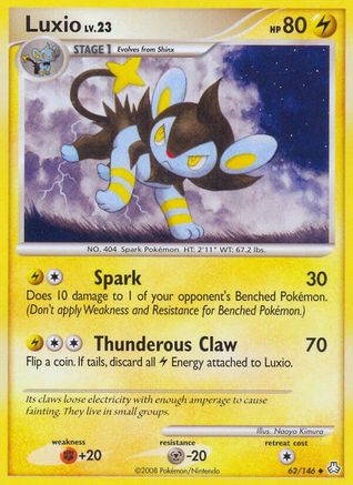 Luxio (62/146) [Legends Awakened] Normal - Uncommon