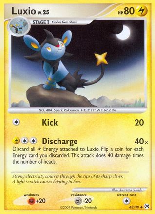 Luxio (043/99) [Arceus] Normal - Uncommon