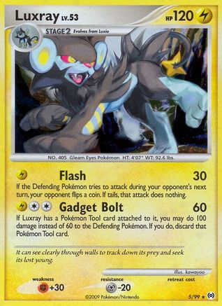Luxray (005/99) [Arceus] Reverse Holofoil - Holo Rare