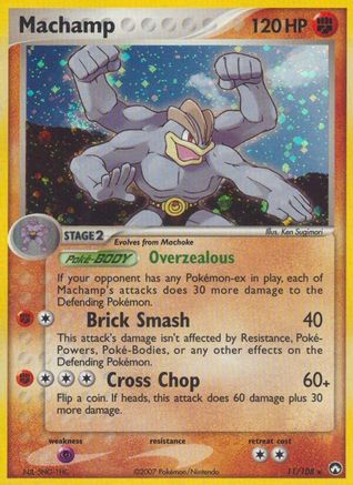 Machamp (011/108) [Power Keepers] Holofoil - Holo Rare