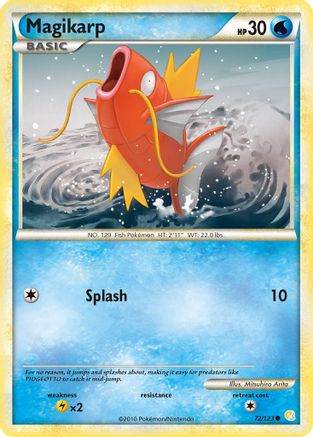Magikarp (072/123) [HeartGold SoulSilver] Normal - Common