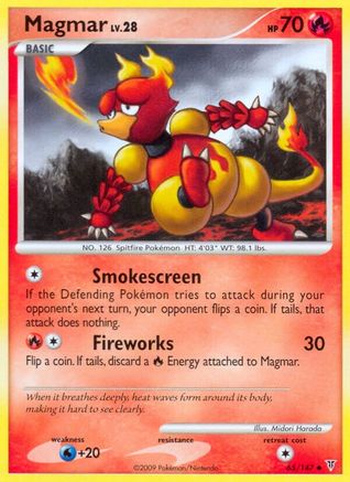 Magmar (65/147) [Supreme Victors] Normal - Uncommon