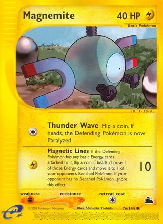 Magnemite (76/144) [Skyridge] Normal - Common