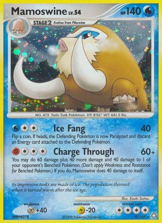 Mamoswine (9/146) [Legends Awakened] Holofoil - Holo Rare