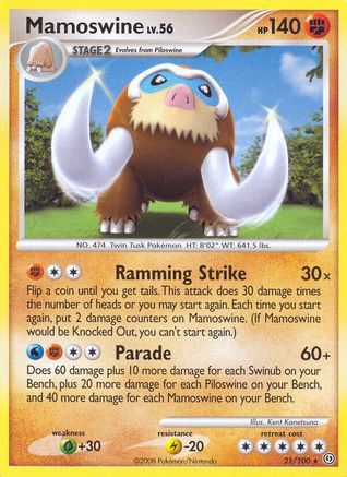 Mamoswine (021/100) [Stormfront] Normal - Rare
