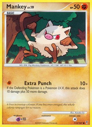Mankey (112/147) [Supreme Victors] Normal - Common