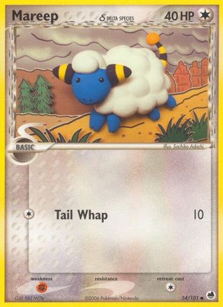 Mareep (Delta Species) (054/101) [Dragon Frontiers] Normal - Common