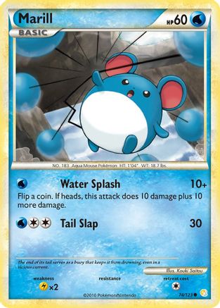 Marill (074/123) [HeartGold SoulSilver] Normal - Common