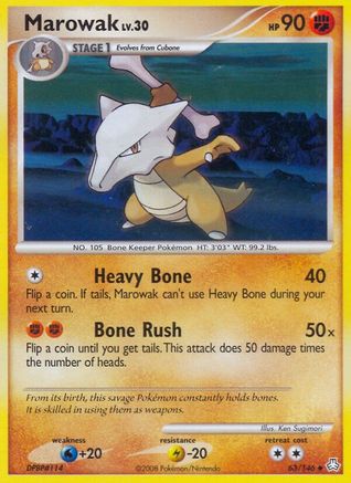 Marowak (063/146) [Legends Awakened] Normal - Uncommon