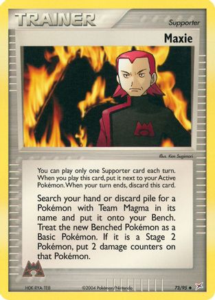 Maxie (73/95) [Team Magma vs Team Aqua] Normal - Uncommon