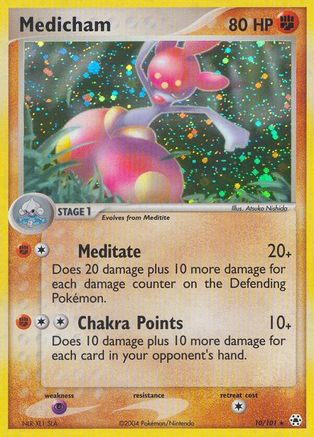Medicham (010/101) [Hidden Legends] Reverse Holofoil - Holo Rare