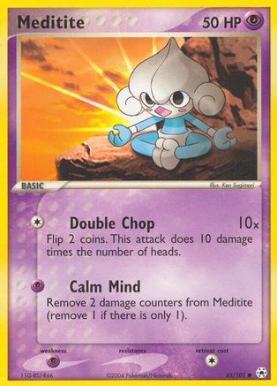 Meditite (65/101) [Hidden Legends] Reverse Holofoil - Common