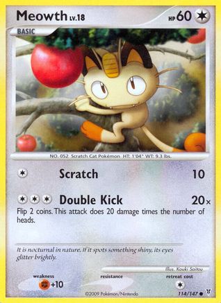 Meowth (114/147) [Supreme Victors] Normal - Common