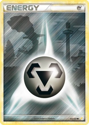 Metal Energy (Basic) (122/123) [HeartGold SoulSilver] Reverse Holofoil - Common